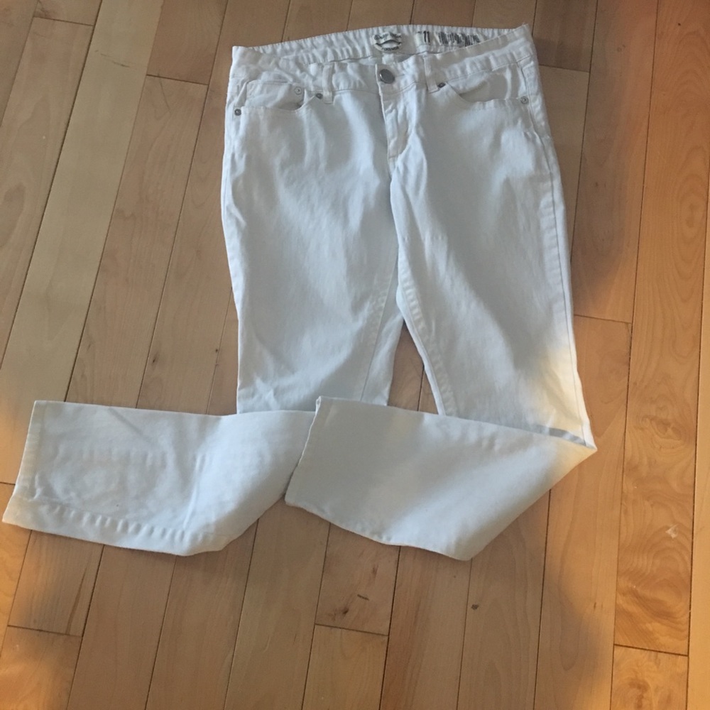 Cream colored jeans